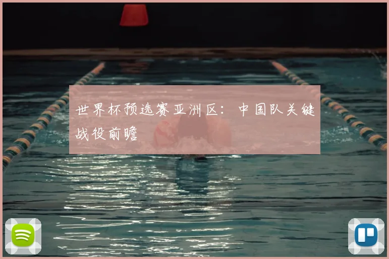 世界杯预选赛亚洲区：中国队关键战役前瞻