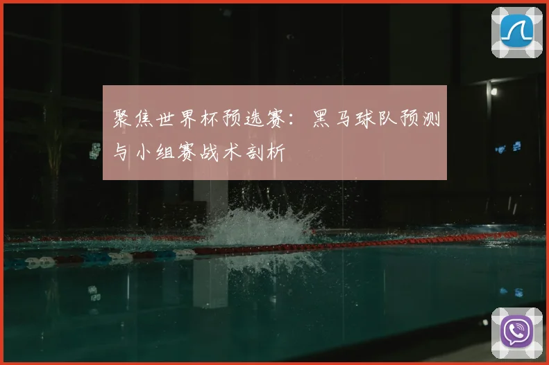 聚焦世界杯预选赛：黑马球队预测与小组赛战术剖析